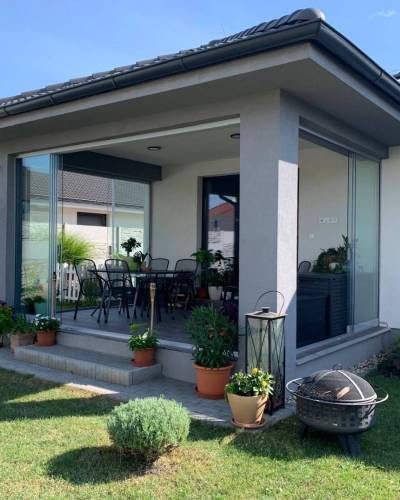 Otvorená zimná záhrada